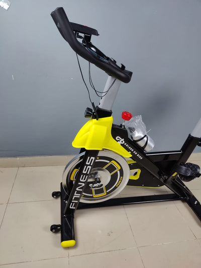 Sports Spin Magnetic Bike 150 KGS - Yellow