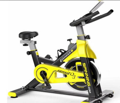 Sports Spin Magnetic Bike 150 KGS - Yellow