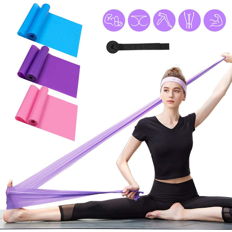 Thera band , Resistance Band, Glutes Band Pack of 3