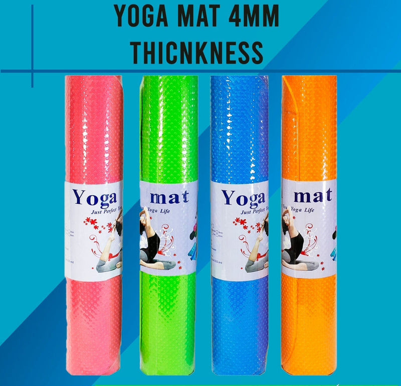 4mm Yoga Mat Anti Slip Yoga Mat